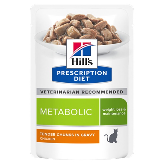 Hills Prescription Diet Metabolic Nassfutter Frischebeutel Katze_0