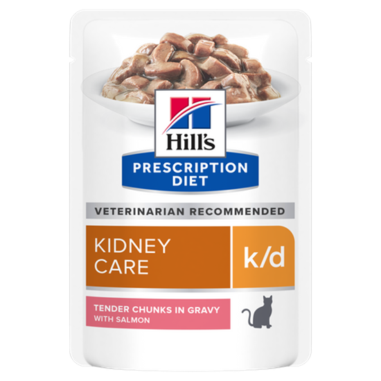 Hills Prescription Diet k/d Nassfutter Katze mit Lachs_0