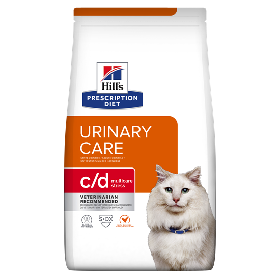 Hills Prescription Diet c/d Multicare Stress Trockenfutter Katze mit Huhn_0