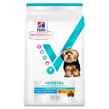 Hills Vet Essentials Multi-Benefit + Dental Adult 1+ Small & Mini Trockenfutter Hund mit Huhn_0