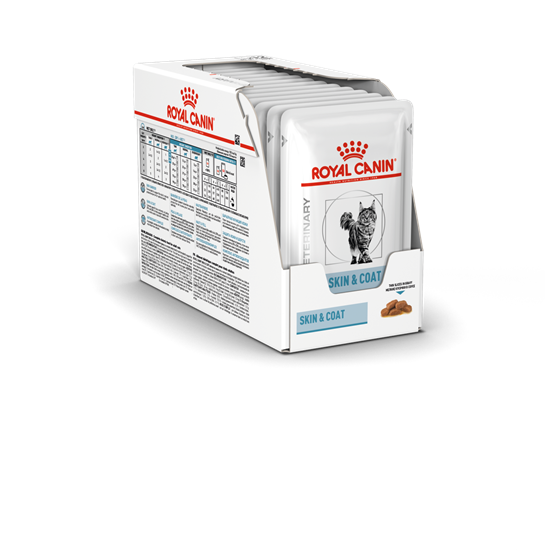 Royal Canin Veterinary Skin & Coat Nassfutter für Katzen_0