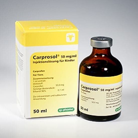 Carprosol 50 mg/ml, Injektionslösung für Rinder_0