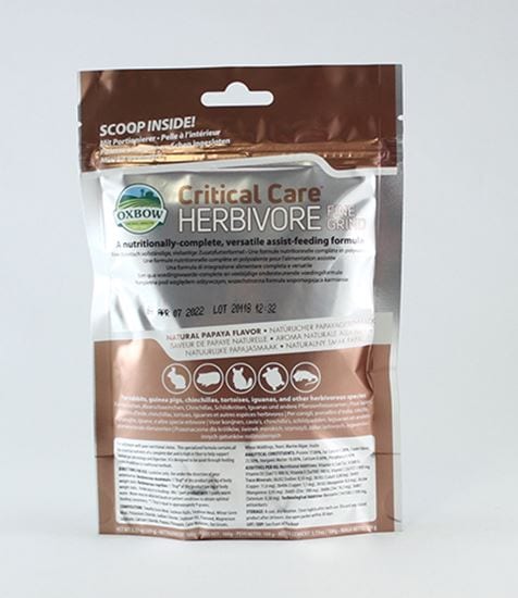 Critical Care Herbivore Fine Grind (Selectavet)_0