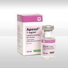 Aposol 1 mg/ml Inj.-Lsg. für Hunde_1