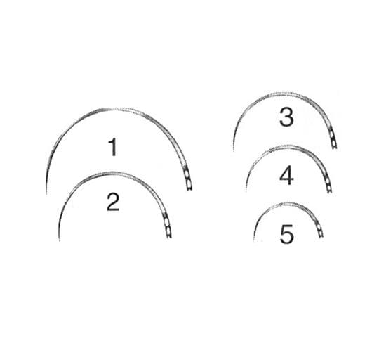 Aesculap Augennadeln: 1/2-Kreis, schneidend_2147483647