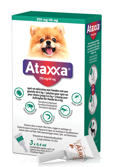 Ataxxa 200 mg/40 mg Spot On für Hunde bis 4kg_2147483647