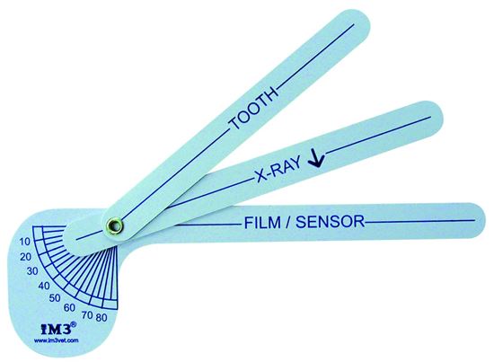 Halbierender Winkelmesser für dentale Röntgenaufnahmen_0