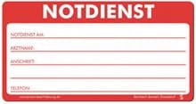 Folienschild -Notdienst-_1