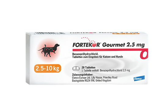 Fortekor® Gourmet 2,5 mg Tabletten für Katzen und Hunde_2147483647