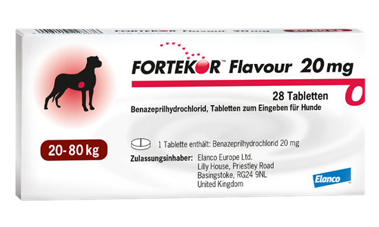 Fortekor® Flavour 20 mg Tabletten für Hunde_2147483647