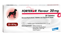 Fortekor Flavour 20 mg Tabletten für Hunde_1