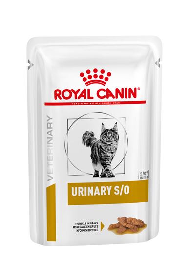 Royal Canin Veterinary Urinary S/O Häppchen in Soße Nassfutter für Katzen_0