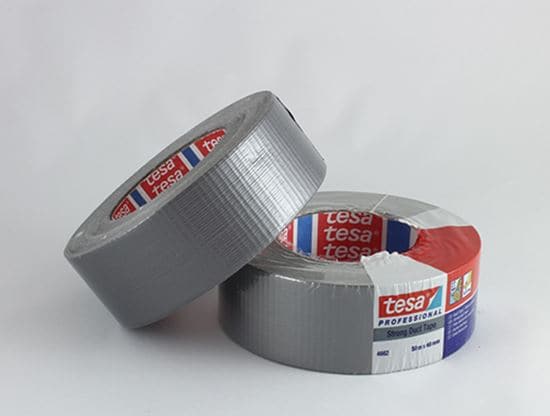 Tesa Strong Duct Tape Allzweckklebeband Rolle à 48 mm x 50 m silbergrau_2147483647