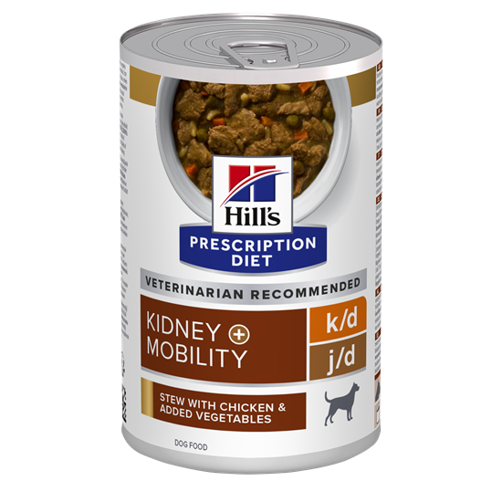 Hills Prescription Diet k/d + Mobility Ragout Nassfutter Hund mit Huhn und zugefügtem Gemüse_2147483647