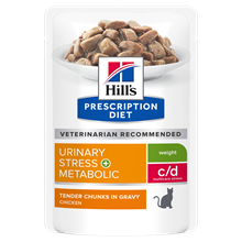 Hills Prescription Diet c/d Multicare Stress + Metabolic Nassfutter Katze mit Huhn_0