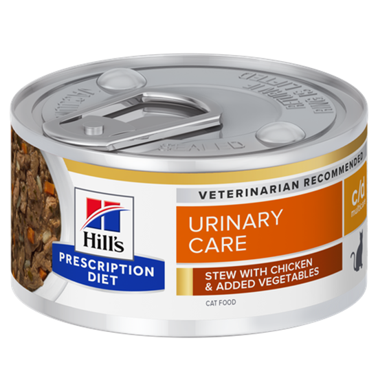 Hills Prescription Diet c/d Multicare Ragout Nassfutter Katze mit Huhn und zugefügtem Gemüse_0