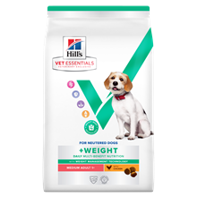 Hills Vet Essentials Multi-Benefit + Weight Adult 1+ Medium Trockenfutter Hund mit Huhn_2147483647