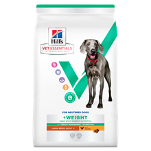 Hills Vet Essentials Multi-Benefit + Weight Adult 1+ Large Breed Trockenfutter Hund mit Huhn_0