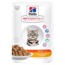 Hills Vet Essentials Multi-Benefit Adult Nassfutter Katze mit Huhn - Frischebeutel_0