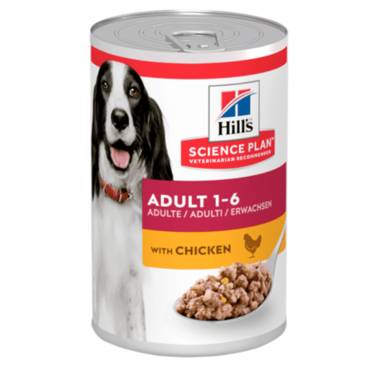 Hills Science Plan Adult Nassfutter Hund mit Huhn_0