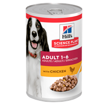 Hills Science Plan Adult Nassfutter Hund mit Huhn_2147483647