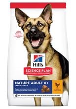 Hills Science Plan  Large Breed Mature Adult 6+ Trockenfutter Hund mit Huhn_0