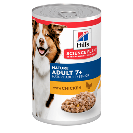 Hills Science Plan Mature Adult 7+ Nassfutter Hund mit Huhn_0