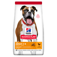 Hills Science Plan Light Medium Adult Trockenfutter Hund mit Huhn_2147483647