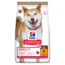 Hills Science Plan No Grain Medium Adult Trockenfutter Hund mit Huhn_0