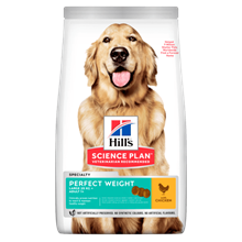 Hills Science Plan Perfect Weight Large Breed Adult Trockenfutter Hund mit Huhn_0