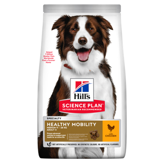 Hills Science Plan Healthy Mobility Medium Adult Trockenfutter Hund mit Huhn_0