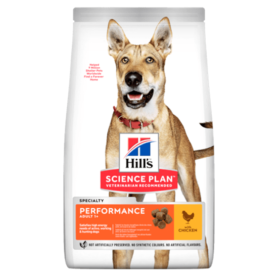 Hills Science Plan Performance Adult Trockenfutter Hund mit Huhn_0