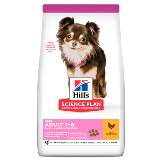 Hills Science Plan Light Small & Mini Adult Trockenfutter Hund mit Huhn_0