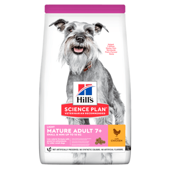 Hills Science Plan Light Small & Mini Mature Adult Trockenfutter Hund mit Huhn_0