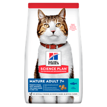 Hills Science Plan Mature Adult 7+ Trockenfutter Katze mit Thunfisch_2147483647