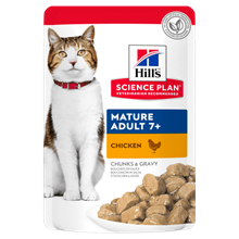 Hills Science Plan Mature Adult 7+ Nassfutter Katze mit Huhn - Frischebeutel_2147483647