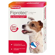 Fiprotec 67 mg Lösung zum Auftropfen für kleine Hunde_0