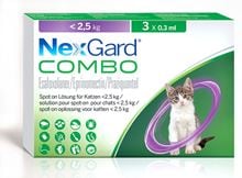 NexGard COMBO S Spot on Lösung für Katzen bis 2,5 kg_1