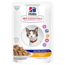 Hills Vet Essentials Multi-Benefit Mature Adult 7+ Nassfutter Katze mit Huhn - Frischebutel_2147483647