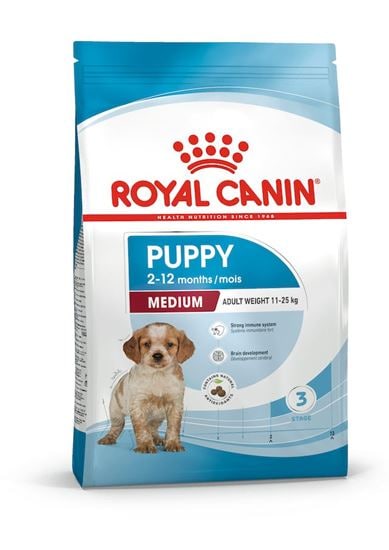 Royal Canin Medium Puppy Trockenfutter für Welpen mittelgroßer Hunderassen_2147483647