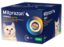 Milprazon Chewable kl. Katze 4 mg/10 mg_1