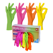 Nitril US-Handschuhe PF Tutti Frutti M_2147483647