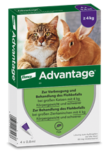 Advantage 80 Katze + Kaninchen (> 4 kg)_1