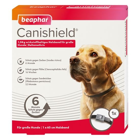 Canishield 1,04 g wirkstoffhaltiges Halsband für große Hunde_0