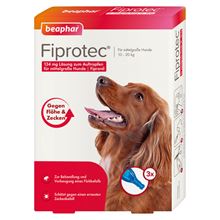 Fiprotec 134 mg Lösung zum Auftropfen für mittelgroße Hunde_0