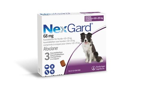 Nexgard 68 mg Kautabletten für Hunde 10-25 kg_2147483647