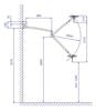 Wandarm für Dr. Mach Untersuchungsleuchten LED 120_4