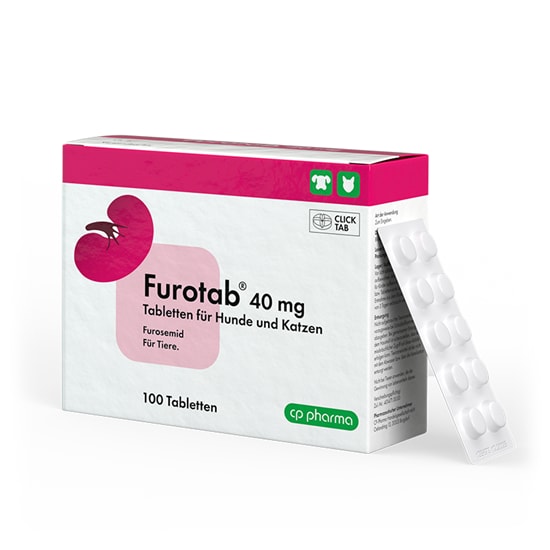 Furotab 40 mg für Tabletten für Hunde und Katzen_2147483647