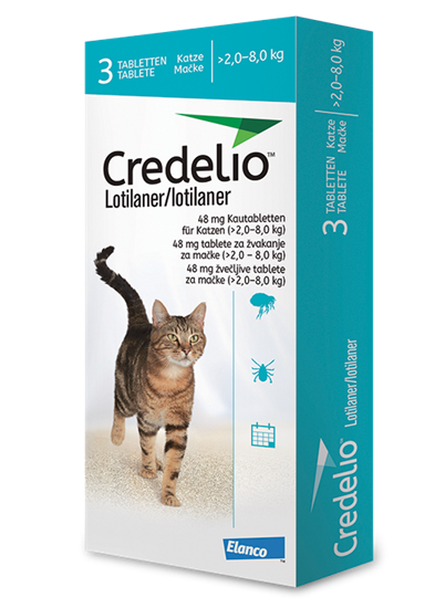 Credelio® 48 mg für Katzen (>2 kg-8 kg)_2147483647