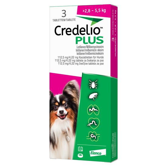 Credelio® PLUS 112,5 mg für Hunde (>2,5-5,5 kg)_2147483647